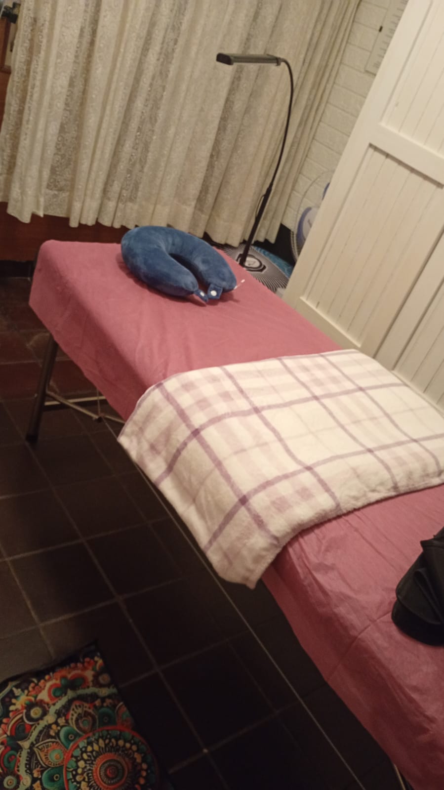 Área de masajes terapéuticos